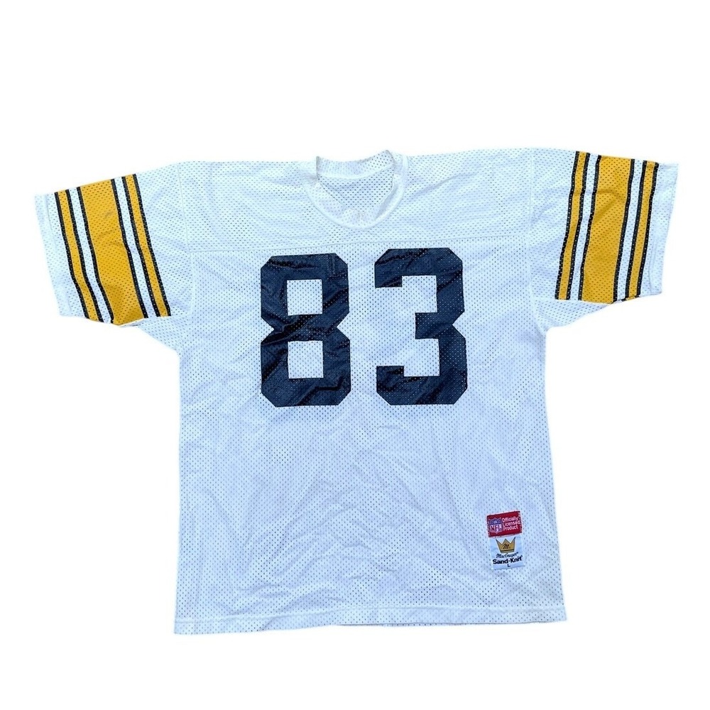 Vintage MacGregor Sand Knit Pittsburgh Steelers Louis Lipps 83 Jersey Mens L